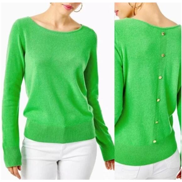 Lilly Pulitzer Fairley Cashmere Sweater in Size L - Picture 1 of 11